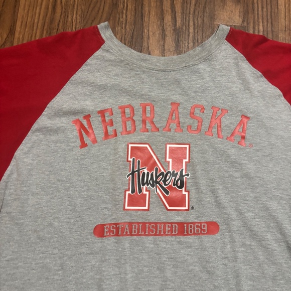 Men’s Nebraska Cornhuskers Short Sleeve Tee * Size XXL * Large Print - Picture 6 of 10
